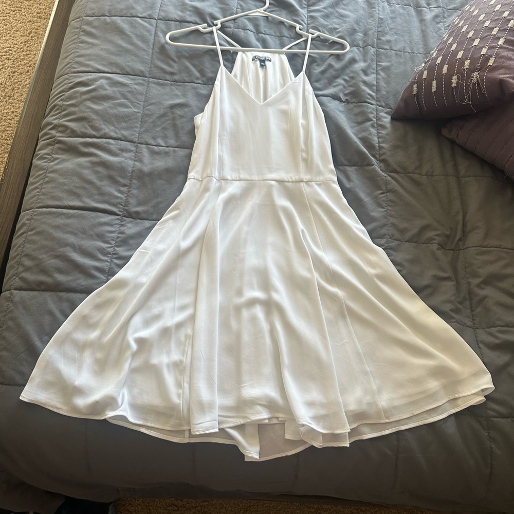 Express Pure White Dress